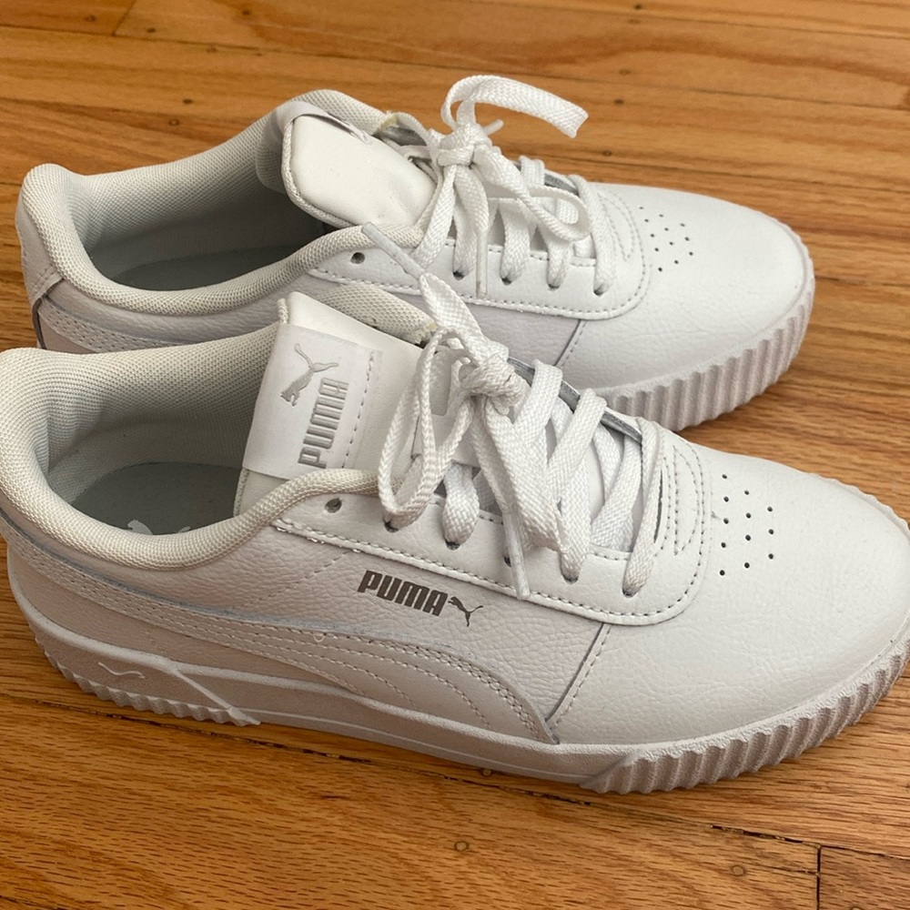 White Puma Sneakers